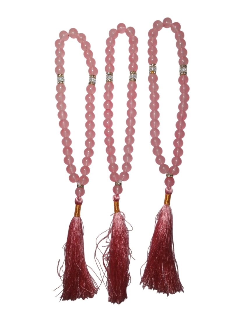 Elegant Pink Tasbeeh (Prayer Beads)