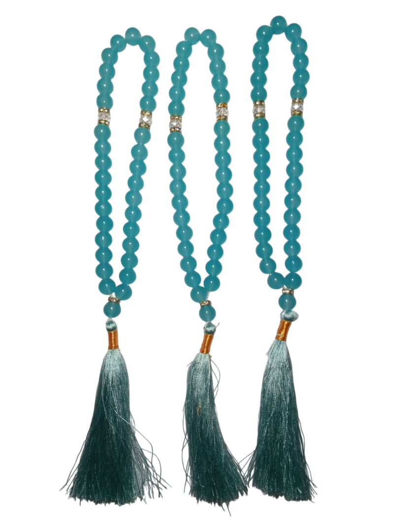 Elegant Turquoise Tasbeeh (Prayer Beads)